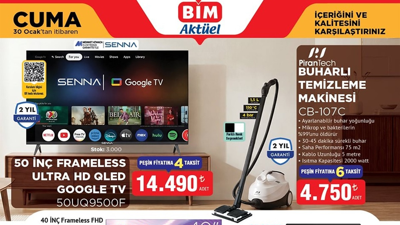 BİM’e kablosuz mini yazıcı geliyor! 30 Ocak BİM aktüel kataloğu yayınlandı